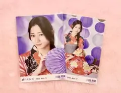 乃木坂46 川端晃菜 生写真 浴衣 座りヒキ 座りヨリ レアポ