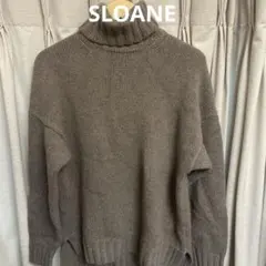 【即日発送】SLOANE 3G ジーロンラム×カシミヤ ドロップショルダー　2