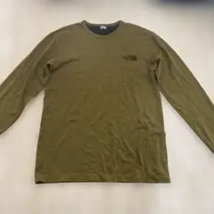 THE NORTH FACE 長袖カットソー L オリーブグリーン
