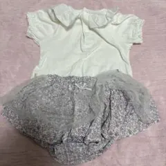 フリル付きロンパースセット