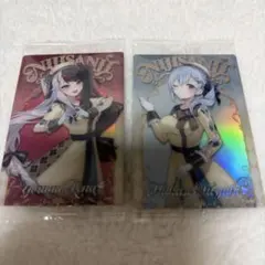 【葉加瀬冬雪・夜見れな】にじさんじ ウエハース