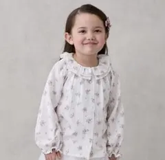 petit main 小花柄ブラウス　80cm