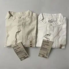 新品未使用　無印　カラーシャツ