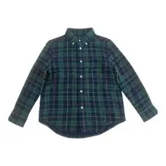 【美品】現行タグ POLO ラルフローレン キッズ シャツ 6 チェック 長袖