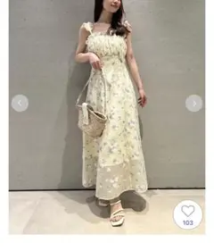 snidel　キャミワンピース