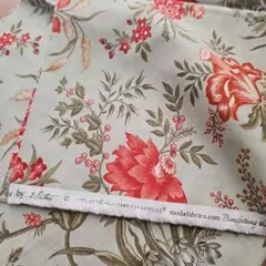 モダ　moda 　大花柄　グリーン　50cm