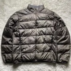 良品 montbell ライトアルパインダウンジャケット オリーブ　Lサイズ