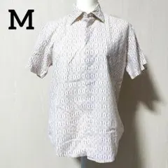 【splendid satisfaction】オーバルパターン 半袖シャツ/Mのサムネイル