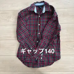 ギャップ　チェックシャツ　140cm