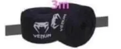 バンテージ　VENUM　3m ボクシング　キックボクシング　黒