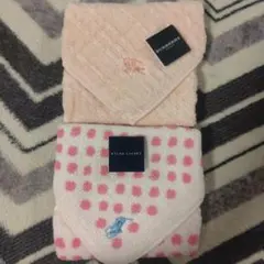 新品タグ付き♡BURBERRY♡RalphLauren タオルハンカチ セット