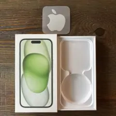 【空箱】Apple iPhone 15 グリーン【箱のみ】