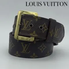 LOUIS VUITTON ルイヴィトン モノグラム ベルト 75 男女兼用のサムネイル