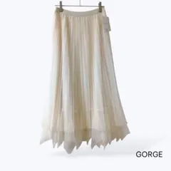 タグ付き GORGE パール付き チュールスカート リバーシブル F相当のサムネイル