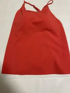 ユニクロ　UNIQLO　クレープジャージーブラキャミソール　Lサイズ