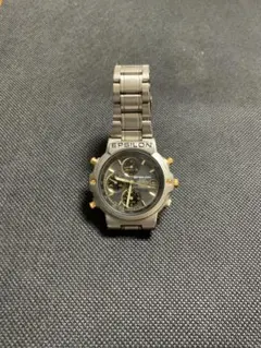 【激レア】SEIKO EPSILON PANELLIGHT デジタル腕時計　稼働 激レア】SEIKO EPSILON PANELLIGHT デジタル腕時計 稼働