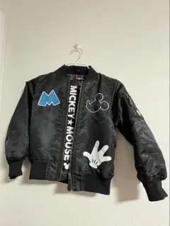 くうち様　専用ミッキー　ブルゾン　MA-1 120cm