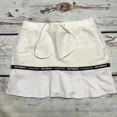 NEW BALANCE GOLF レディース スカート ホワイト フリル Mのサムネイル