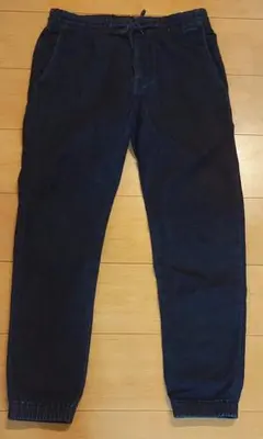 ビームス　beams デニムスウェット　ジョガーパンツ