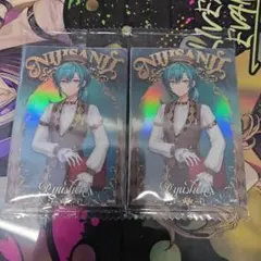 にじさんじウエハース2　メタリックプラカード　緑仙