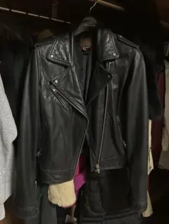 Guy Laroche ブラックレザージャケット