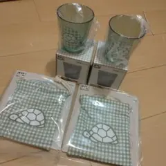 【かめ】タイトーくじ　ブルーナアニマル　かめ　Ｅ賞　Ｆ賞 各２点ずつ