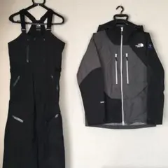 TNF GORE-TEX PRO RTG ジャケット ビブパンツ セット グレー
