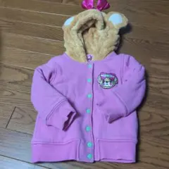 EARTH　クマ耳付きピンクジャケット