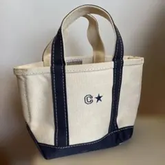 【新品】エルエルビーン　キャンバス製トートバッグ アイボリー・ネイビー