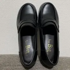 未使用　LES BELLES ブラック ローファー　美品
