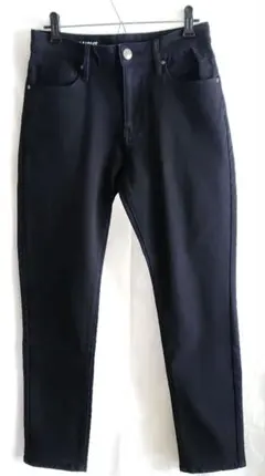 無印良品 ストレッチデニム スリムストレート 黒 試着のみ