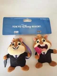 【ディズニーリゾート】ズートピア レミングのビジネスマン ぬいぐるみチャーム