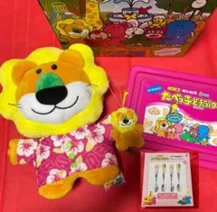 たべっ子どうぶつ　ぬいぐるみ　カトラリーセット　ケース　4点セット