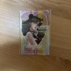 セーラームーン 明治 チョコレート クリアカード プルート