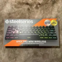 Steelseries キーボードApexProMini Wireless JP - メルカリ