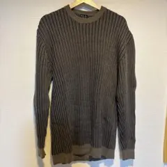 【最高級メリノウール100%】JOS. A. BANK リブニットセーター XL