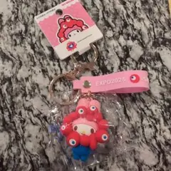 マイメロディ 万博 ミャクミャク サンリオ ストラップ EXP02025