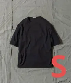 【LIDNM】SILK BLEND TEE(黒) Sサイズのサムネイル