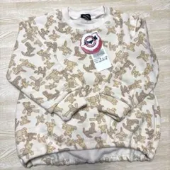 新品未使用　日本製　ムージョンジョン　裏起毛　トレーナー　スウェット