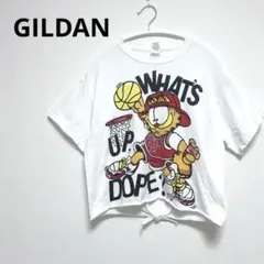 GILDAN★ガーフィールド　バスケットボール半袖切りっぱなしTシャツ　Mのサムネイル