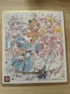 ひろがるスカイ！プリキュア 色紙　プリキュア
