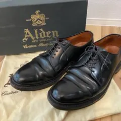 オールデン Alden 9901 ブラック　27㎝　大幅値下げ　早い者勝ちです❗️ オールデン Alden 9901 ブラック 27㎝ 大幅値下げ 早い者勝ち