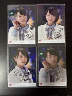野口衣織 EX大衆 サイン入り チェキ - メルカリ