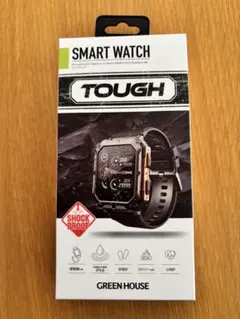 GREEN HOUSE GH-SMWGA-BK スマートウォッチ