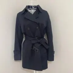 J.PRESS♡ショート丈　トレンチコート　ネイビーのサムネイル