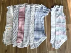Petit Bateau ベビー肌着 8着セット 12m/74cm 綿100%