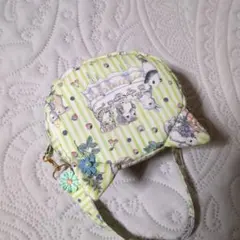 持ち手付き…コロンと猫ポーチ…ユキエモン ジャムラボ…限定色…キューイ