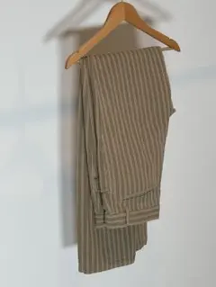 【古着】comme ca ism ヒッコリーパンツ