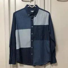 値下げ　デニムシャツ S 長袖 メンズ