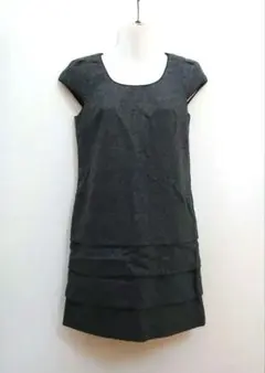 アプワイザーリッシェ 裾フリルワンピース 半袖ワンピース ミニワンピース